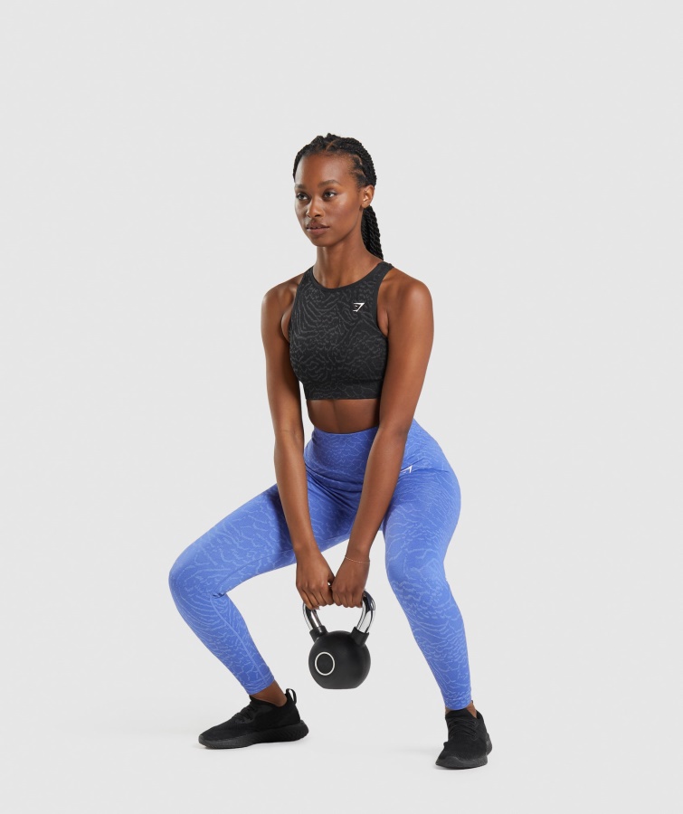 Adapt Animal Seamless Sport-bh Hybrid-black Gymshark