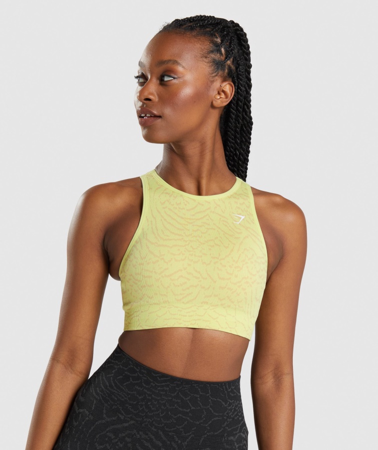 Adapt Animal Nahtloser Sport-bh Hybrid-firefly Yellow Gymshark