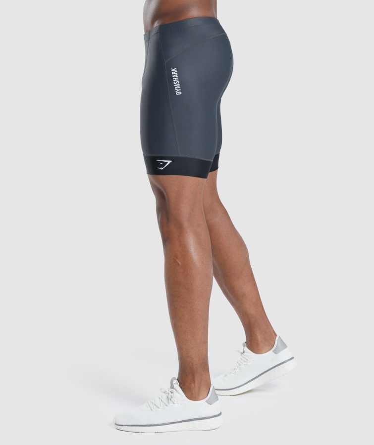 Apex Multi Shorts Onyxgrau-schwarz Gymshark