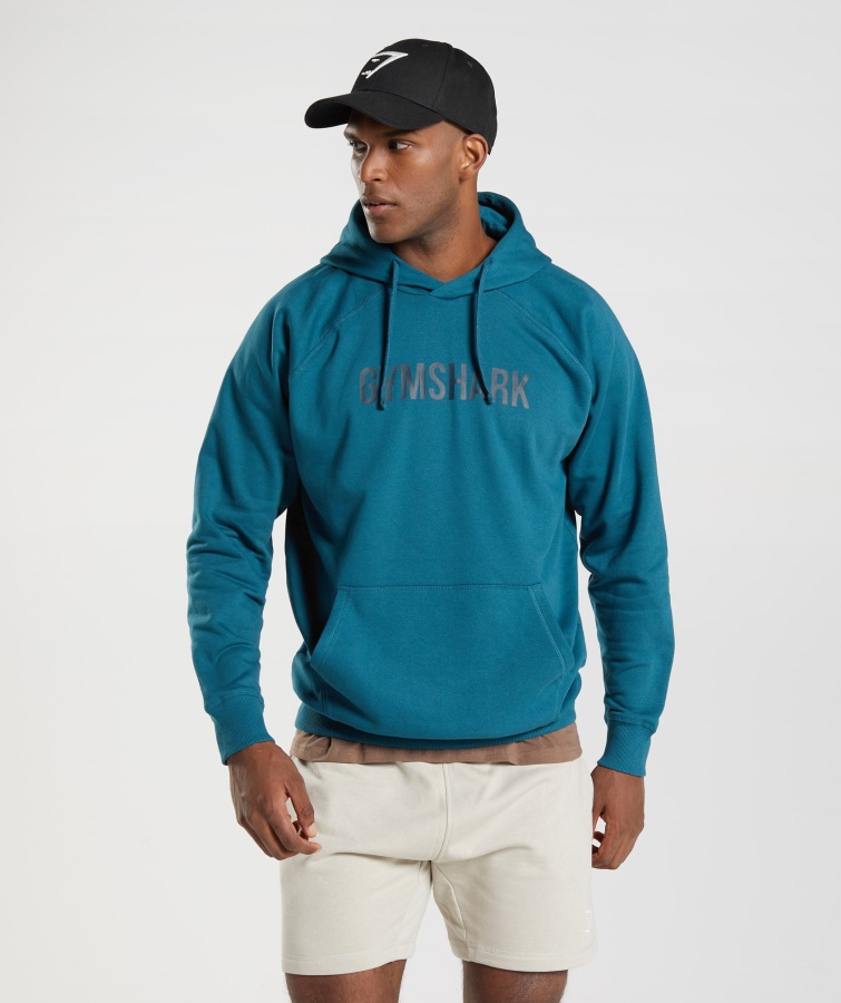 Apollo Hoodie Atlantikblau Gymshark
