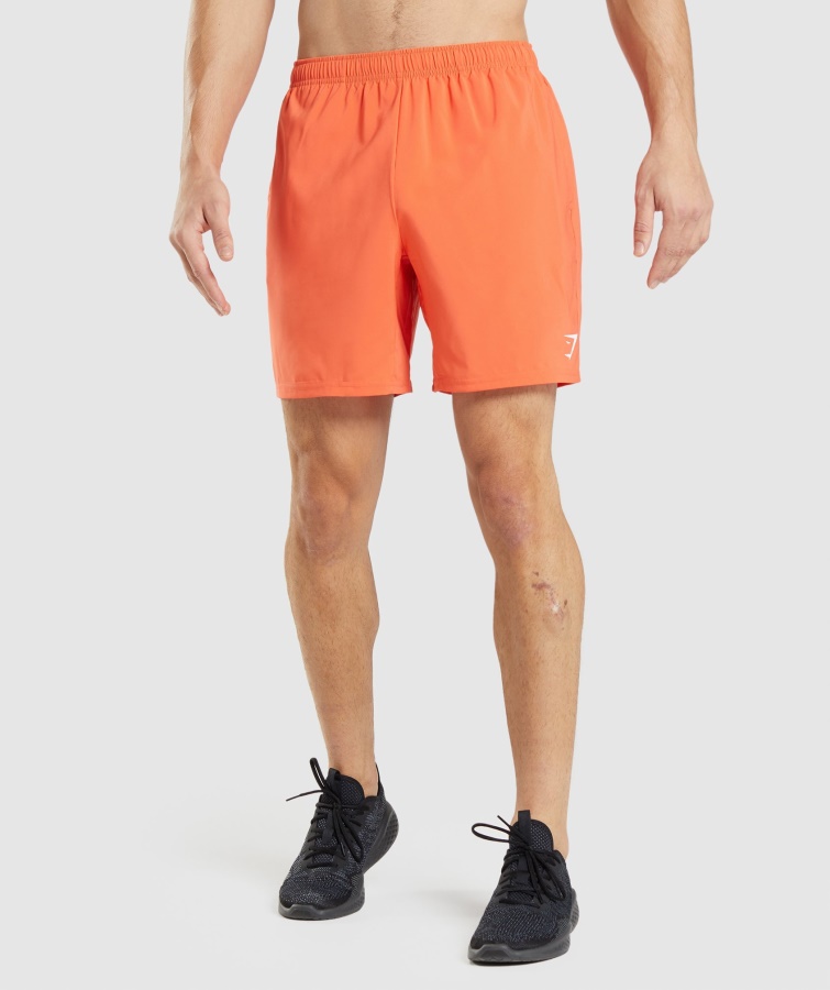 Arrival Shorts Papaya Orange Gymshark