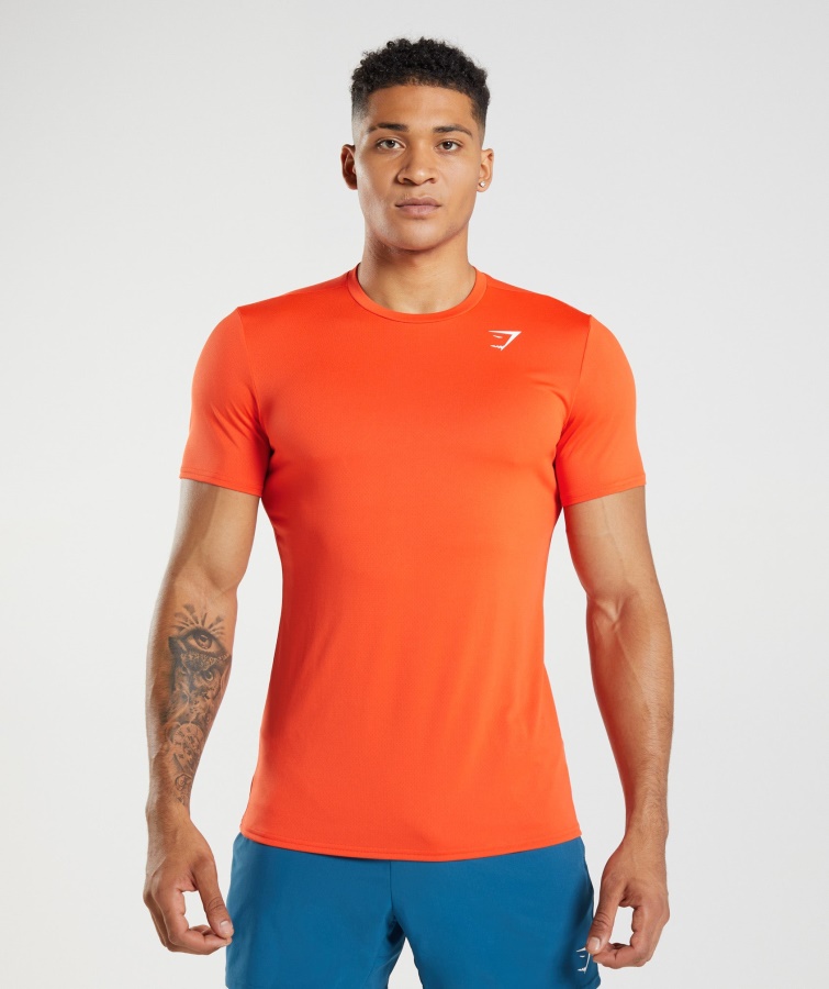 T-shirt Ankunft Pfefferrot Gymshark