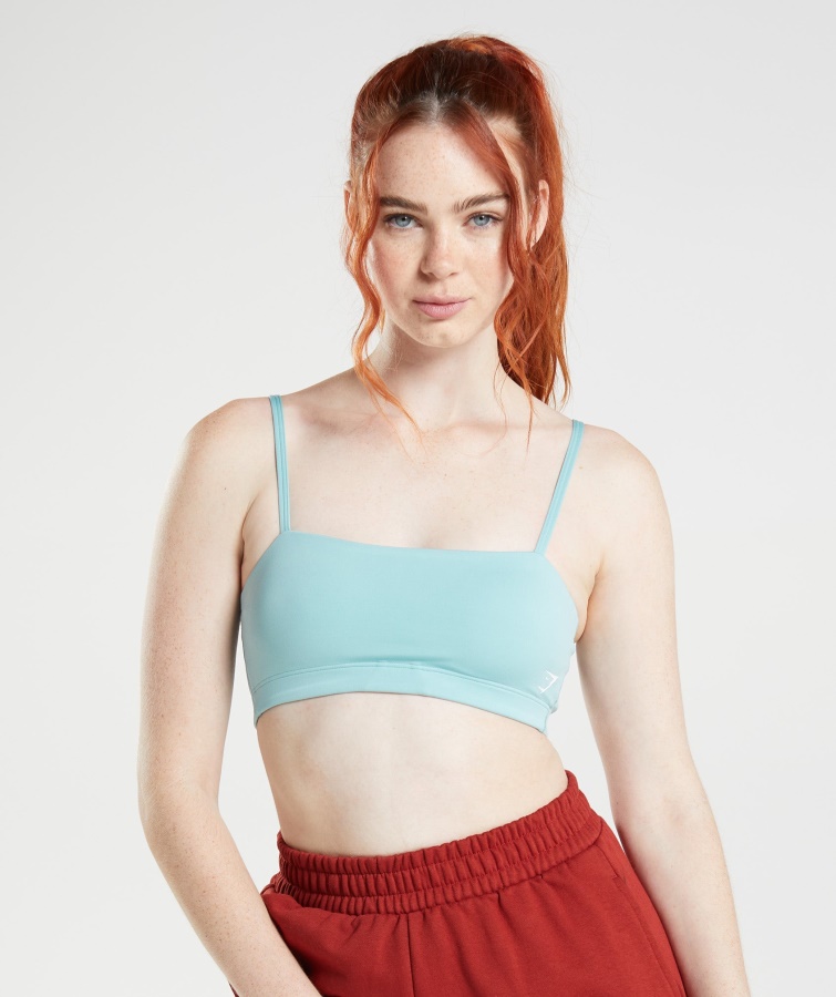 Bandeau Sport-bh Perlblau Gymshark