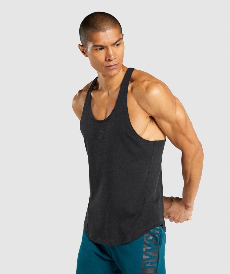 Kräftiger Stringer Schwarzer Gymshark