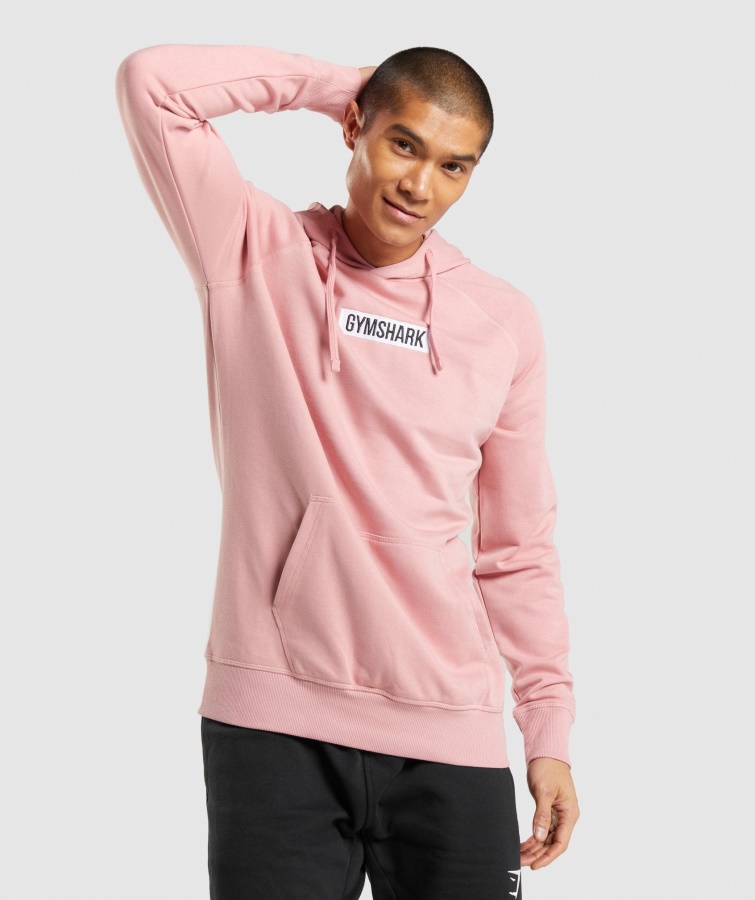 Zentraler Hoodie Rosa Gymshark