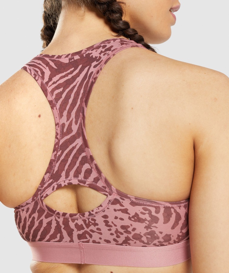 Bralette Aus Baumwolle Alice Pink Gymshark