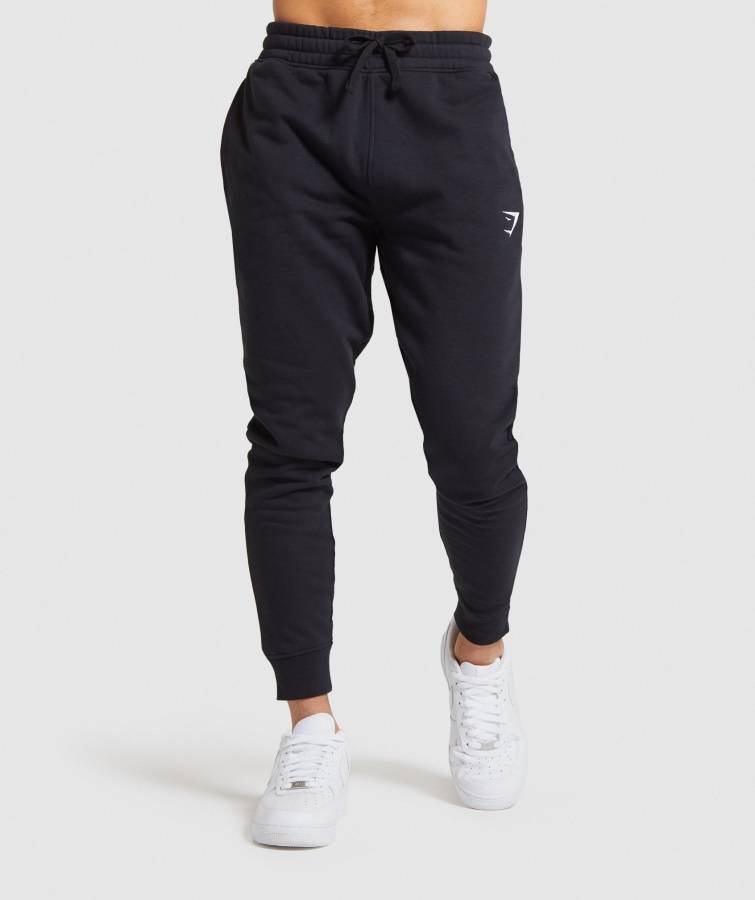 Crest Jogginghose Schwarz Gymshark