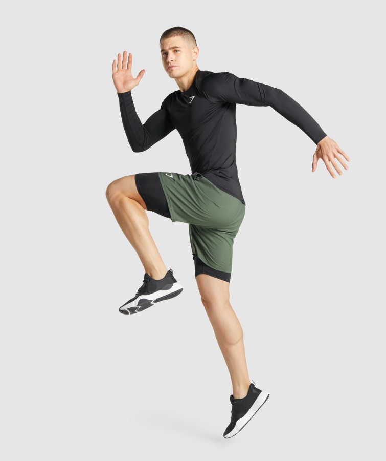 Element Baselayer Shorts Schwarz Gymshark