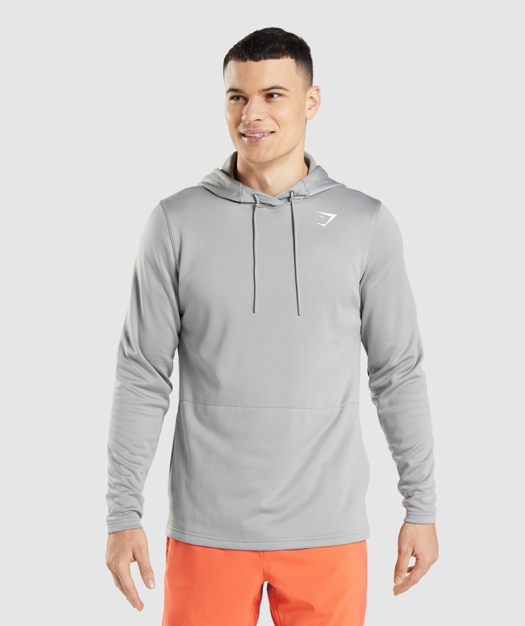 Gymshark Arrival Hoodie Rauchgrau