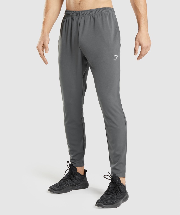 Gymshark Arrival Strick-Jogginghose Anthrazitgrau