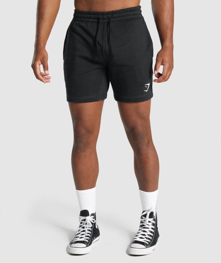 Gymshark Shorts Mit Schwarzem Kamm