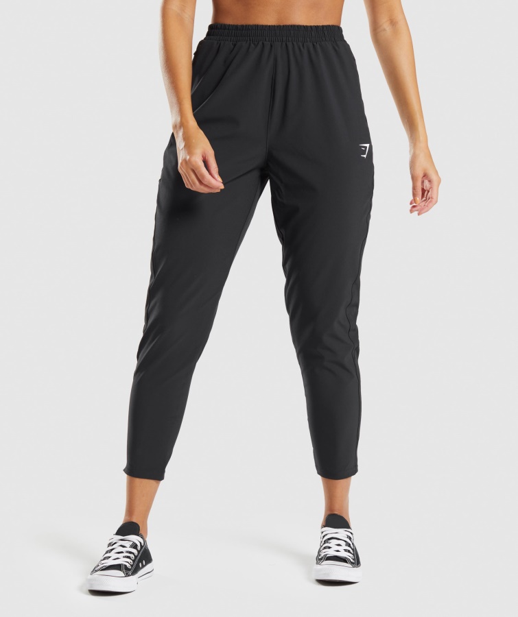 Gymshark Black Maximieren Jogginghose