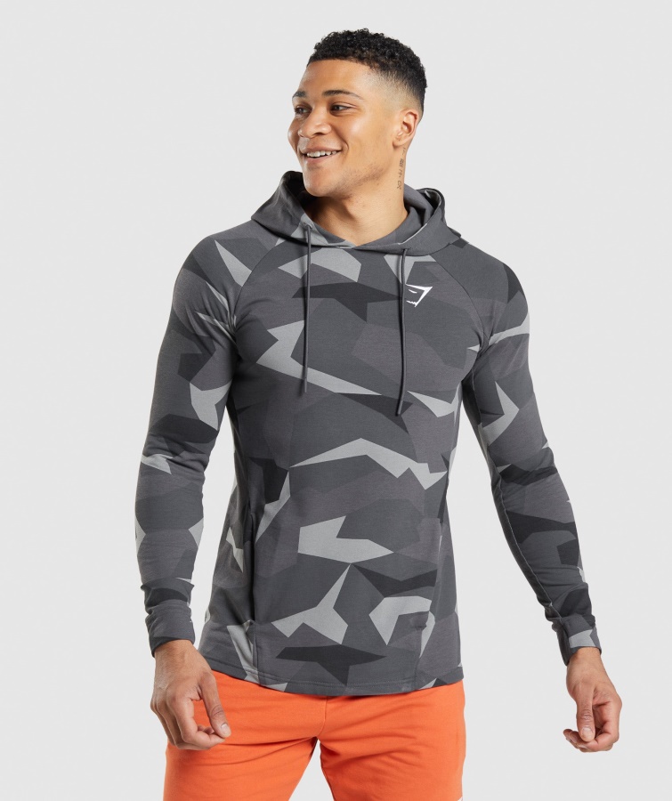 Gymshark Critical Hoodie Mit Schwarzem Aufdruck