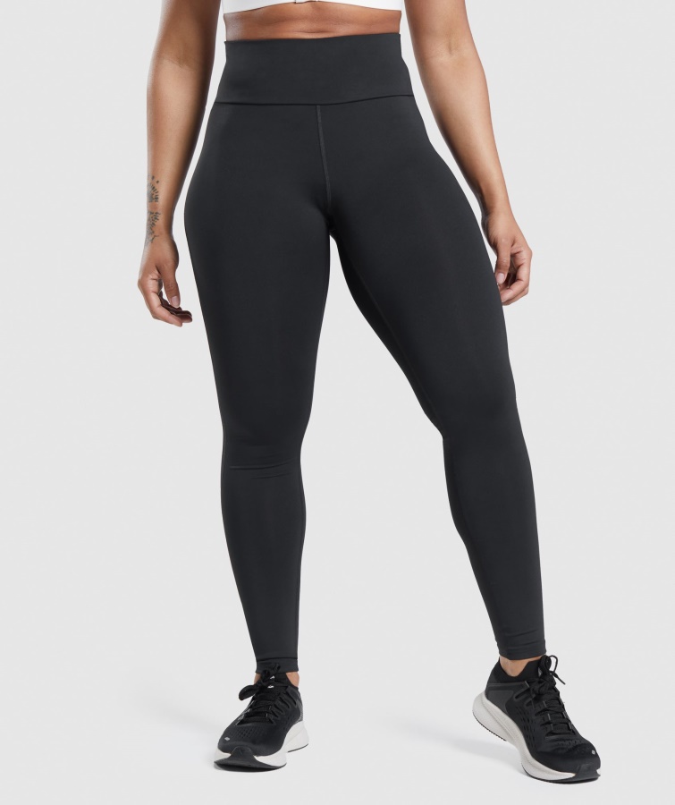 Gymshark Schwarze Speed-Leggings