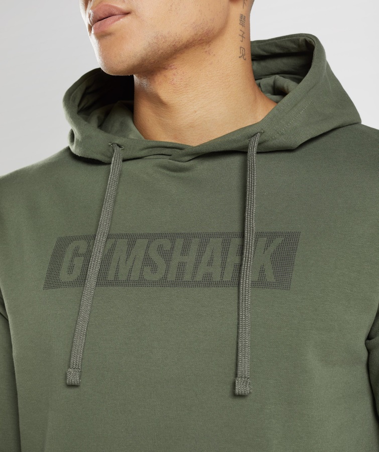 Gymshark Block Hoodie Kernoliv