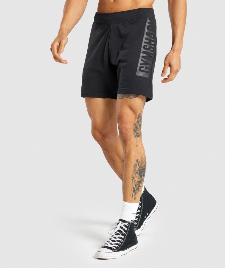Gymshark Bold Shorts Schwarz