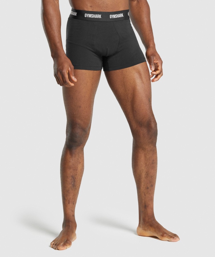 Gymshark Boxershorts 2er-Pack Schwarz