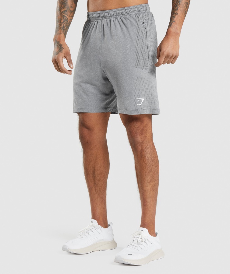 Gymshark Charcoal Grey Merl Vital Light Shorts
