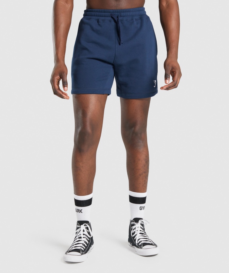 Gymshark Wappen Shorts Marineblau