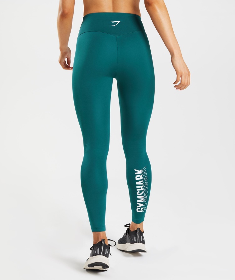 Gymshark Fraction Leggings Winterteal