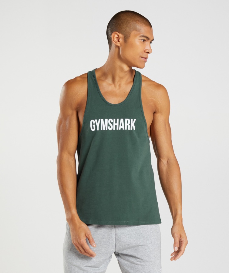 Gymshark Obsidiangrüner Apollo Stringer