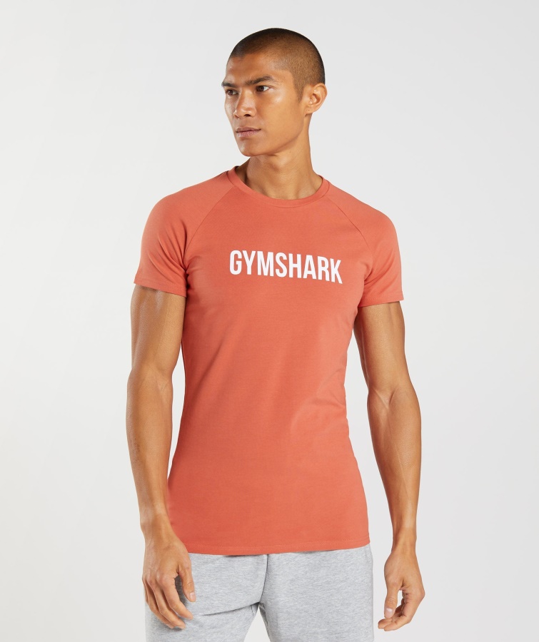 Gymshark Storm Red Apollo T-Shirt