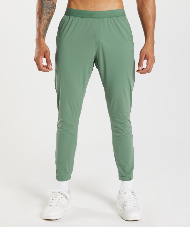 Gymshark Studio Jogginghose Grün