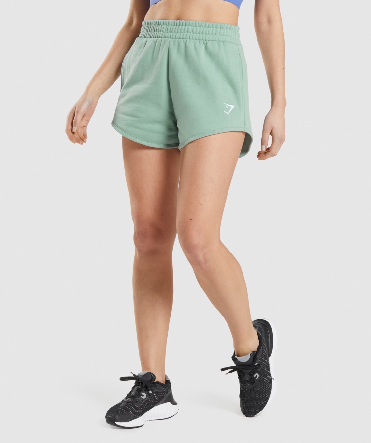 Gymshark Trainingssweat Shorts Maya Blau