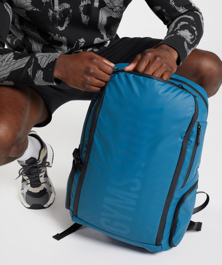 Gymshark X-series Tasche 0.3 Lakeside Blau