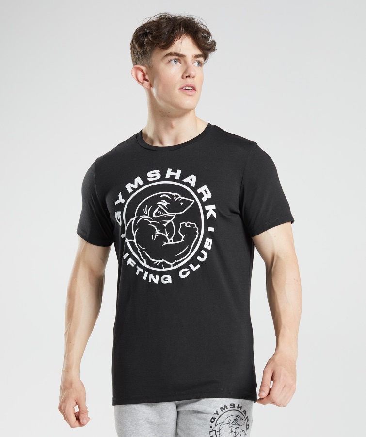 Legacy T-Shirt Schwarz Gymshark