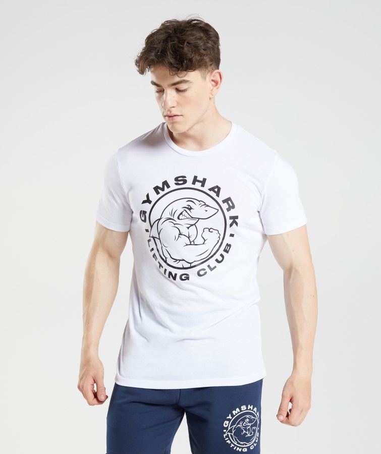 Legacy T-Shirt Weiß Gymshark