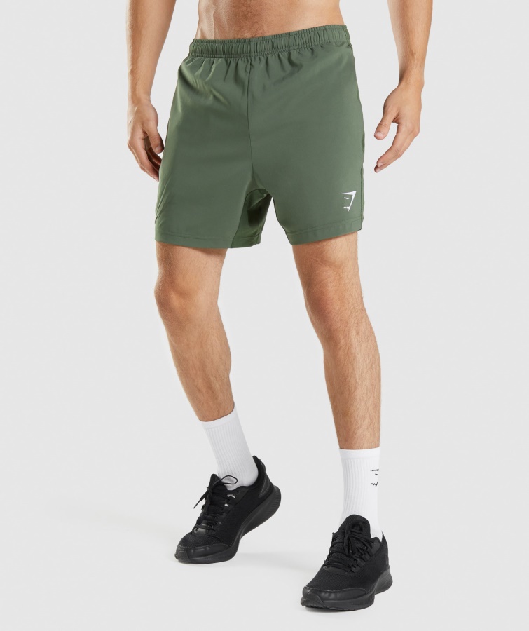 Sport Shorts Grün Gymshark