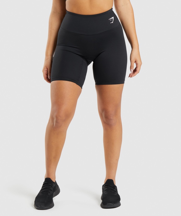 Trainingsradhose Schwarz Gymshark