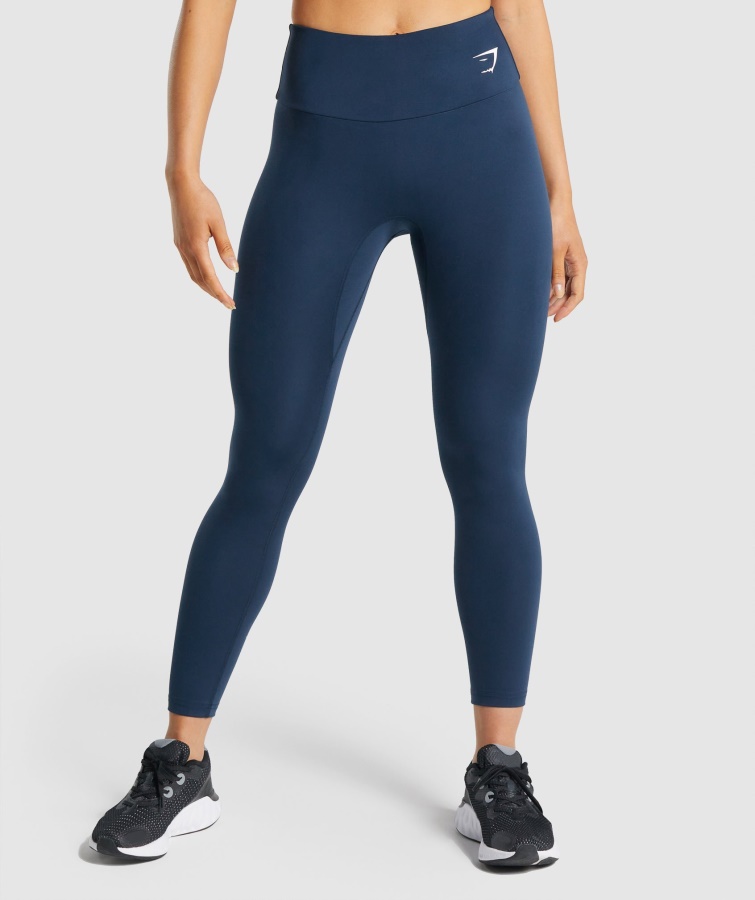 Trainingsleggings Navy Gymshark