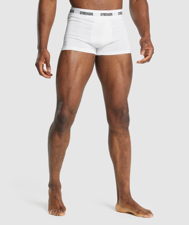 Trunk 2er-Pckg. Weißer Gymshark