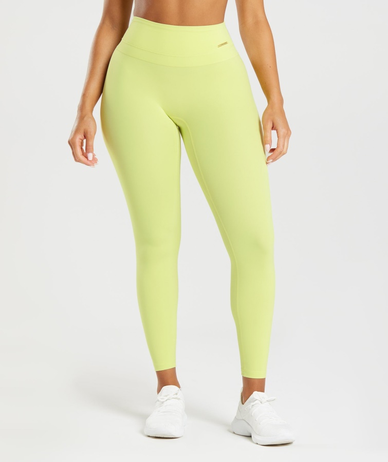 Whitney High Rise Leggings Sea Kelp Green Gymshark